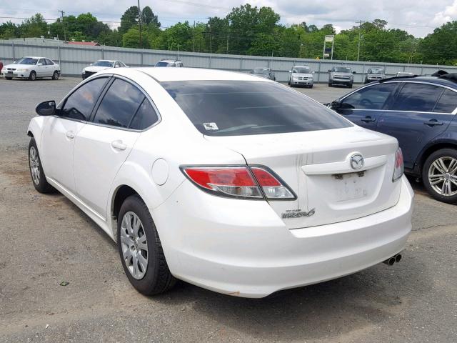 1YVHP81AX95M18340 - 2009 MAZDA 6 I WHITE photo 3