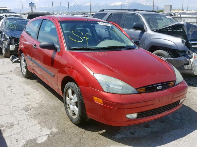 3FAFP31Z83R160447 - 2003 FORD FOCUS ZX3 BURGUNDY photo 1