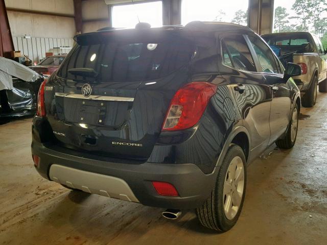 KL4CJASB8GB708021 - 2016 BUICK ENCORE BLACK photo 4