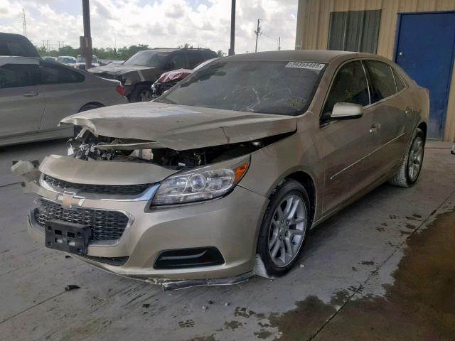 1G11C5SL8FF276666 - 2015 CHEVROLET MALIBU 1LT 金色 照片 2