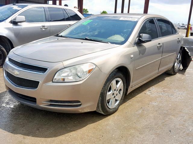 1G1ZG57B08F252517 - 2008 CHEVROLET MALIBU LS BROWN photo 2