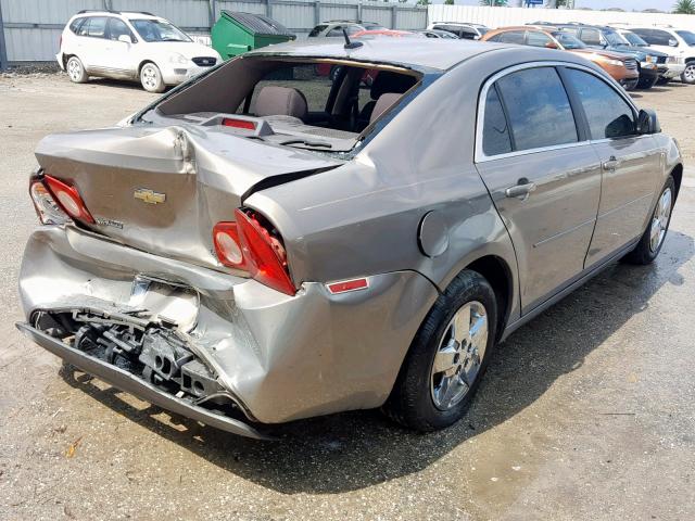 1G1ZG57B08F252517 - 2008 CHEVROLET MALIBU LS BROWN photo 4
