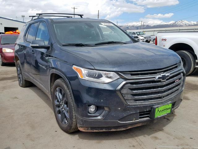 1GNEVJKW9KJ157531 - 2019 CHEVROLET TRAVERSE H BLUE photo 1