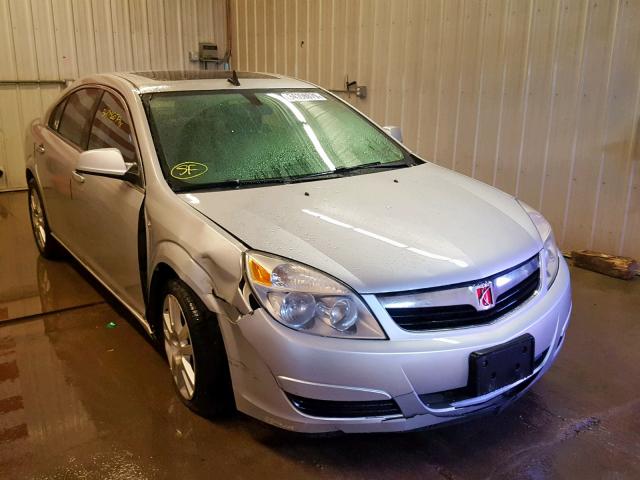 1G8ZV57B79F238445 - 2009 SATURN AURA XR SILVER photo 1