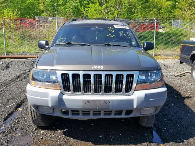 1J4GW58S7XC540688 - 1999 JEEP GRAND CHER GRAY photo 9