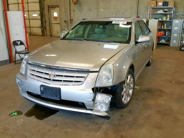 1G6DC67A170175199 - 2007 CADILLAC STS SILVER photo 2