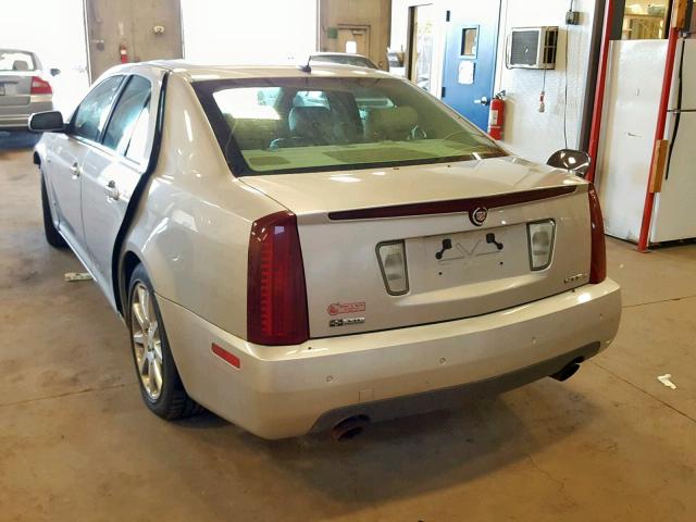 1G6DC67A170175199 - 2007 CADILLAC STS SILVER photo 3
