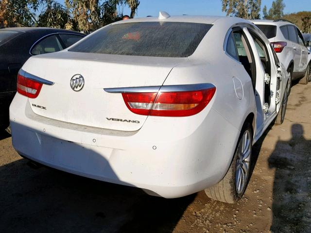 1G4PS5SK7G4157866 - 2016 BUICK VERANO WHITE photo 4