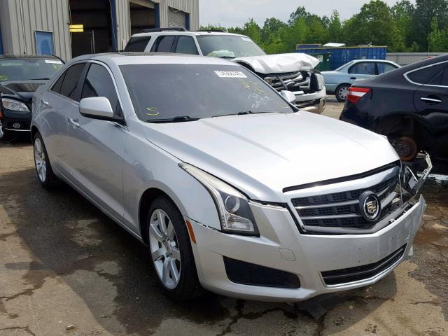 1G6AA5RA3E0129970 - 2014 CADILLAC ATS SILVER photo 1