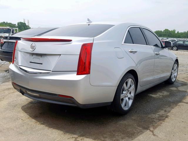 1G6AA5RA3E0129970 - 2014 CADILLAC ATS SILVER photo 4