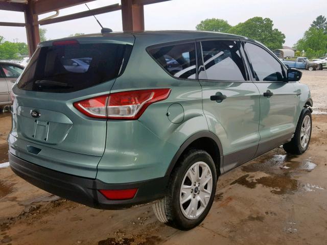 1FMCU0F76DUD14901 - 2013 FORD ESCAPE S TEAL photo 4