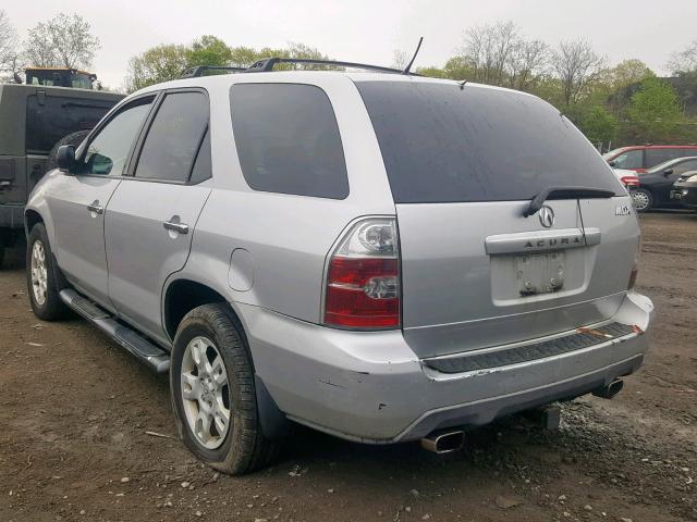 2HNYD18774H536471 - 2004 ACURA MDX TOURIN SILVER photo 3