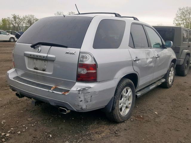 2HNYD18774H536471 - 2004 ACURA MDX TOURIN SILVER photo 4