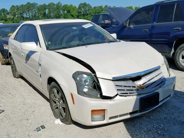 1G6DP577170130749 - 2007 CADILLAC CTS HI FEA WHITE photo 1