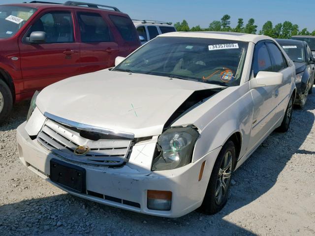 1G6DP577170130749 - 2007 CADILLAC CTS HI FEA WHITE photo 2