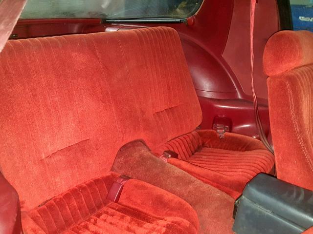 1G2FS21E9JL234295 - 1988 PONTIAC FIREBIRD RED photo 6