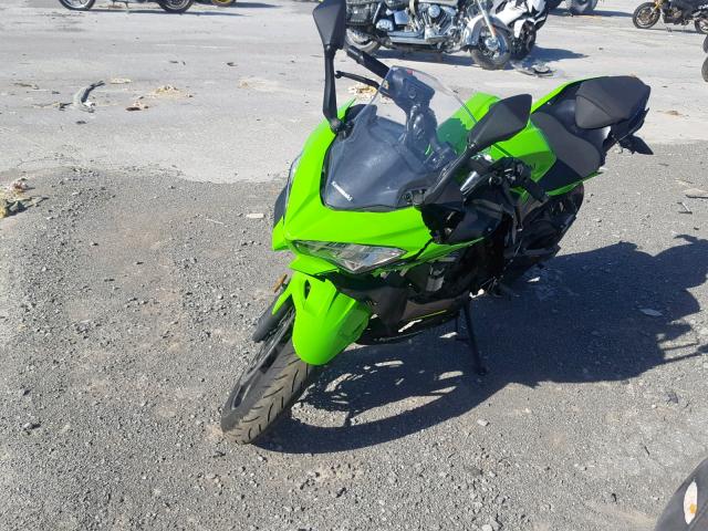 JKAEXKG13JDA02084 - 2018 KAWASAKI EX400 GREEN photo 2