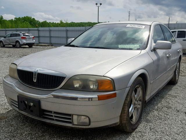 1LNHM86S82Y629634 - 2002 LINCOLN LS SILVER photo 2