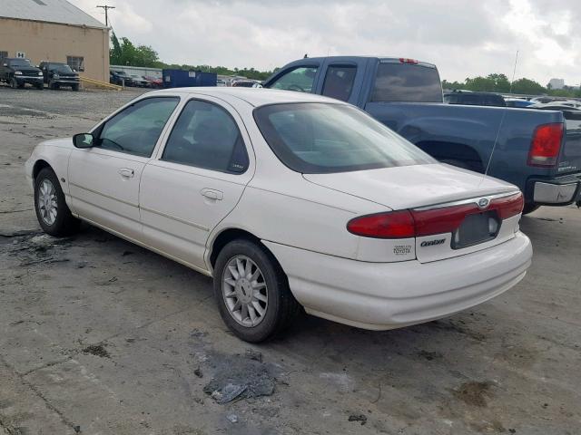 1FAFP6630YK107212 - 2000 FORD CONTOUR SE WHITE photo 3