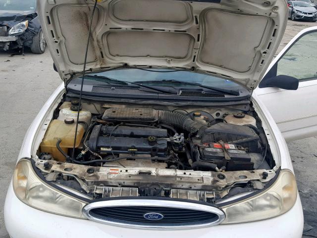 1FAFP6630YK107212 - 2000 FORD CONTOUR SE WHITE photo 7