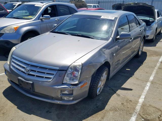 1G6DC67A050206049 - 2005 CADILLAC STS CHARCOAL photo 2