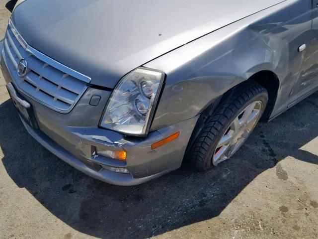 1G6DC67A050206049 - 2005 CADILLAC STS CHARCOAL photo 9