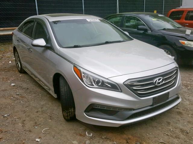 5NPE34AF4GH392887 - 2016 HYUNDAI SONATA SPO SILVER photo 1