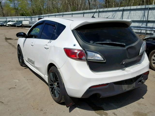 JM1BL1K68B1481099 - 2011 MAZDA 3 S WHITE photo 3