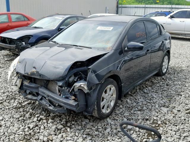 3N1AB6AP4BL663819 - 2011 NISSAN SENTRA 2.0 BLACK photo 2