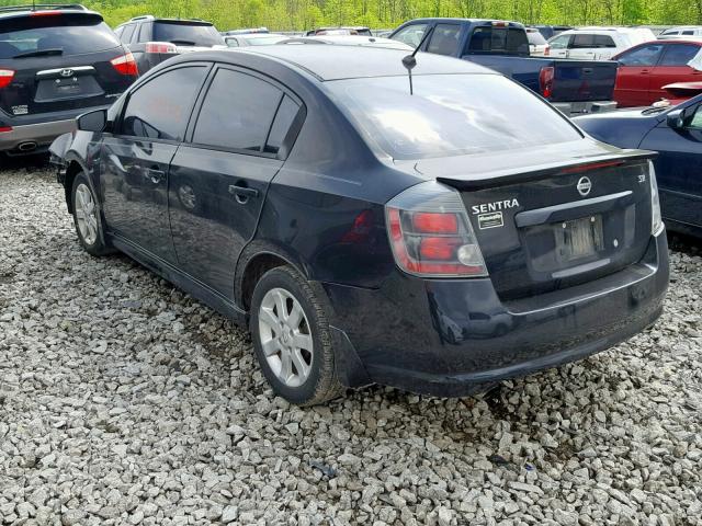 3N1AB6AP4BL663819 - 2011 NISSAN SENTRA 2.0 BLACK photo 3