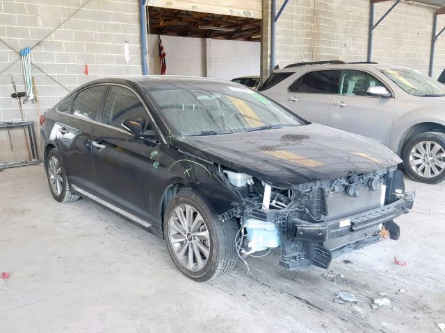 5NPE34AF0GH274285 - 2016 HYUNDAI SONATA SPO BLACK photo 1