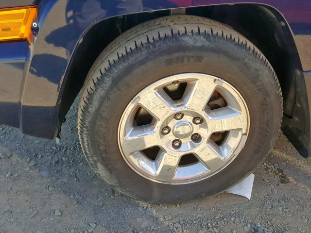 1J8HG58256C255017 - 2006 JEEP COMMANDER BLUE photo 9