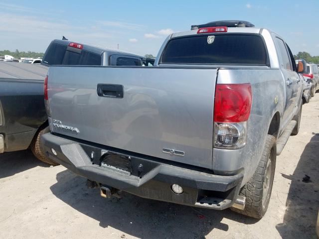 5TFDV54187X028536 - 2007 TOYOTA TUNDRA CREWMAX SR5  photo 4