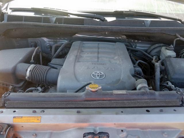 5TFDV54187X028536 - 2007 TOYOTA TUNDRA CREWMAX SR5  photo 7