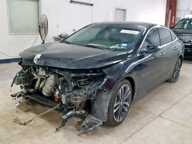 1G1ZH5SX2GF355677 - 2016 CHEVROLET MALIBU PRE 黑色 照片 2