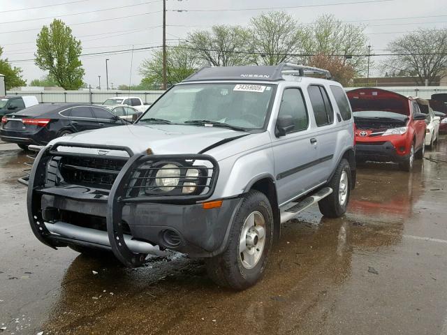 5N1ED28Y53C630613 - 2003 NISSAN XTERRA XE SILVER photo 2