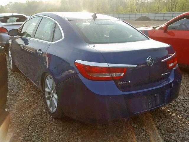 1G4PS5SK5D4123520 - 2013 BUICK VERANO BLUE photo 3