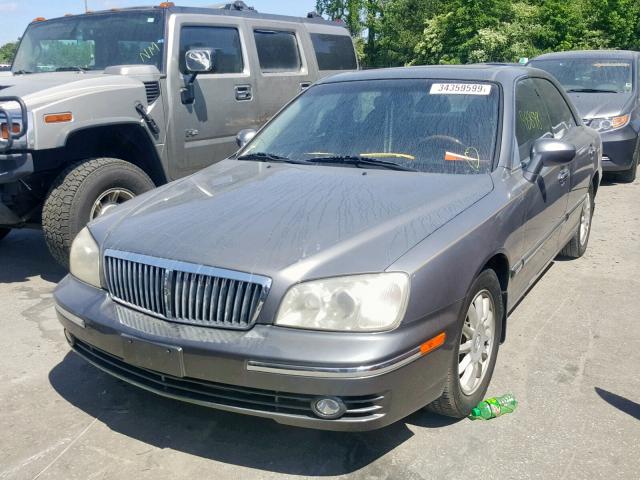 KMHFU45E34A364046 - 2004 HYUNDAI XG 350 GRAY photo 2