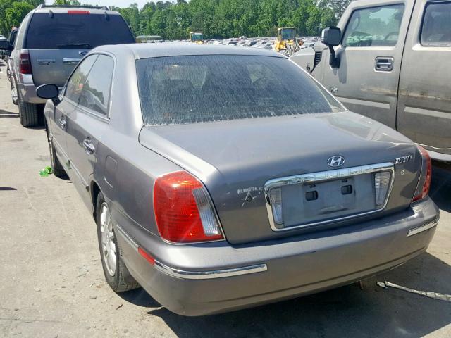 KMHFU45E34A364046 - 2004 HYUNDAI XG 350 GRAY photo 3