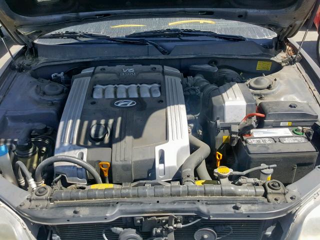 KMHFU45E34A364046 - 2004 HYUNDAI XG 350 GRAY photo 7