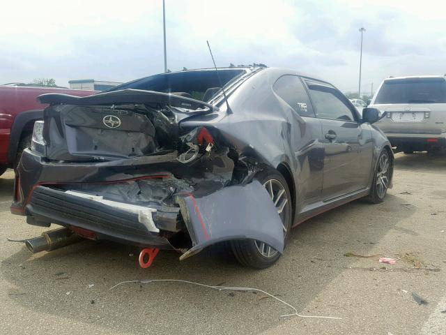 JTKJF5C76F3089873 - 2015 TOYOTA SCION TC ნაცრისფერი ფოტო 4