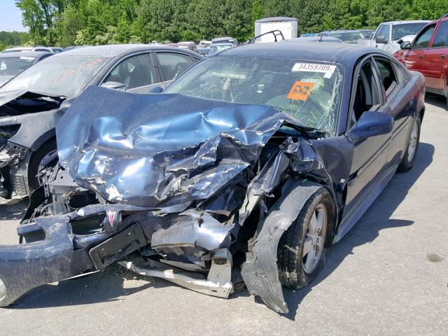 2G2WP552X71224795 - 2007 PONTIAC GRAND PRIX BLUE photo 2