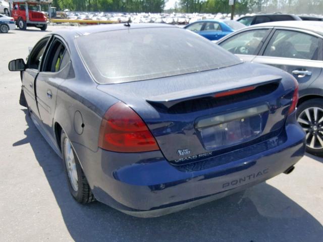 2G2WP552X71224795 - 2007 PONTIAC GRAND PRIX BLUE photo 3