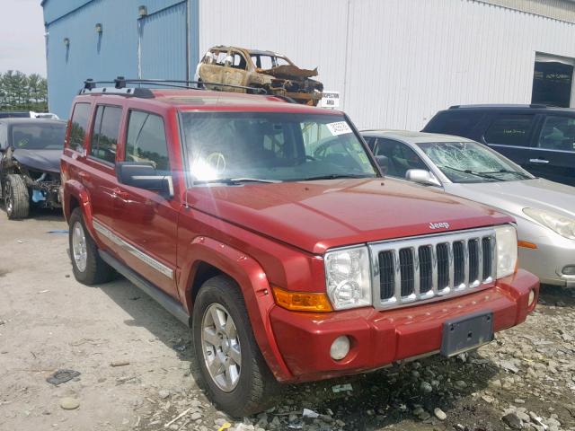 1J8HG58286C168292 - 2006 JEEP COMMANDER 勃艮第红 照片 1