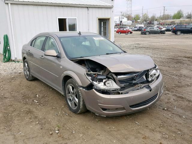 1G8ZS57N98F120172 - 2008 SATURN AURA XE BROWN photo 1