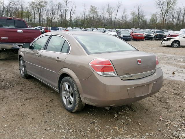 1G8ZS57N98F120172 - 2008 SATURN AURA XE BROWN photo 3