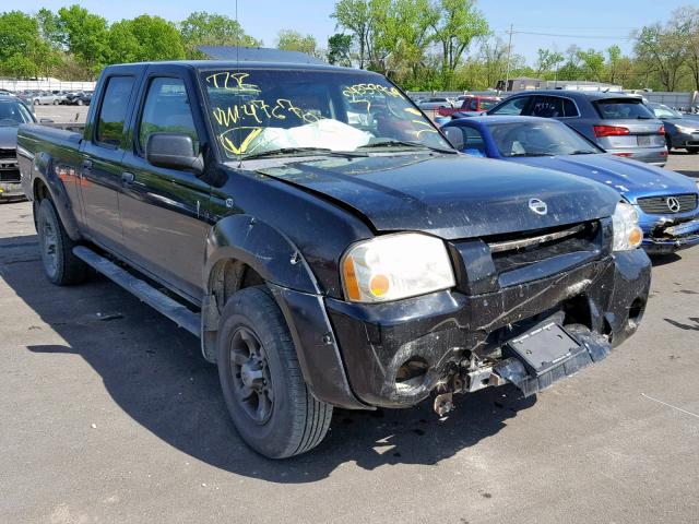 1N6ED29XX4C476702 - 2004 NISSAN FRONTIER C BLACK photo 1