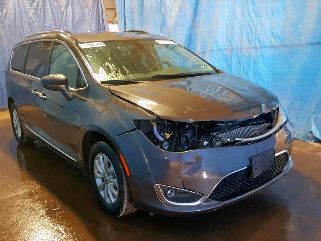 2C4RC1BG7KR597462 - 2019 CHRYSLER PACIFICA T GRAY photo 1