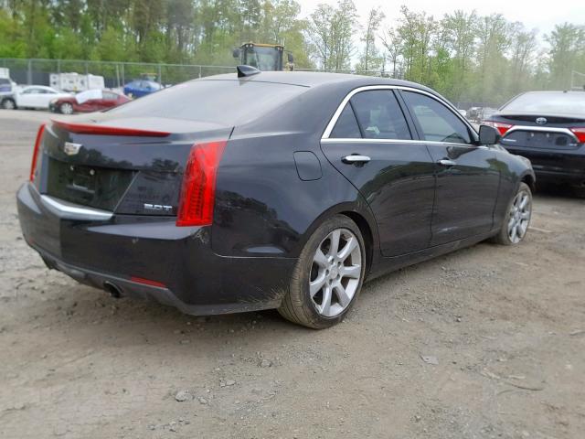 1G6AA5RX2F0102667 - 2015 CADILLAC ATS BLACK photo 4