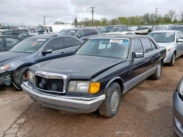 WDBCA35D3HA310073 - 1987 MERCEDES-BENZ 420 SEL BROWN photo 2